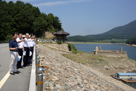 덕동댐현장점검