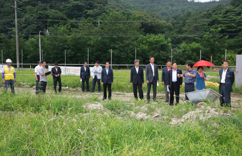 (주)나노믹 신축부지 현장방문