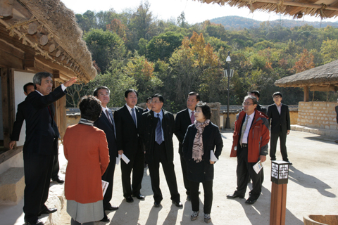 목월생가복원현장점검(문화행정위원회)