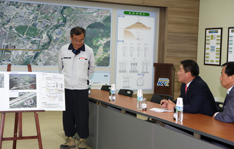 KTX노선과동해남부선연결공사민원현장설명