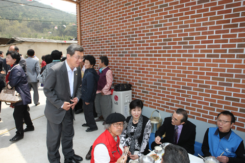 광명동고란윗마을경로당준공식