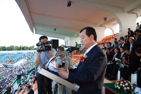 2008화랑대기전국초등학교축구대회개회식