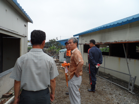 돼지축사현장방문