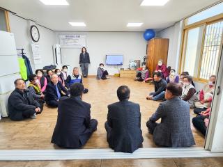 불국동 마을회관 방문