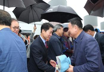 대한민국 축구종합센터 현장실사단 경주 방문