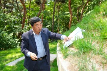 신라정강왕릉 현장방문