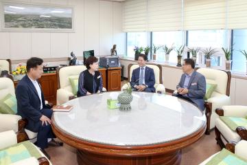 경주교육지원청 방문