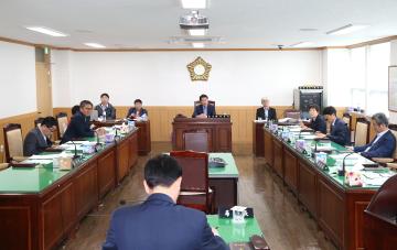 문화행정위원회 간담회