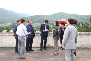 산내면 유스호스텔 현장점검