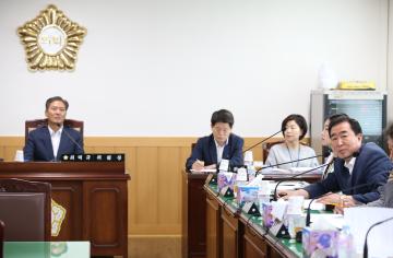 7월 문화행정위원회 간담회