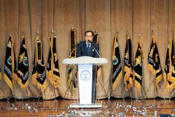 경북자율방범연합회 회장단 이.취임식