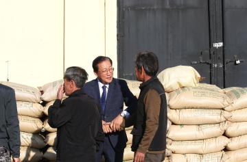 공공비축미 건조벼 수매 현장 격려