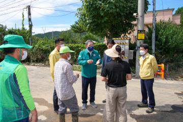 제11호 태풍 '힌남노' 피해 지역 위문품 전달