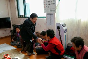 불국동 마동큰마을 경로당 격려 방문