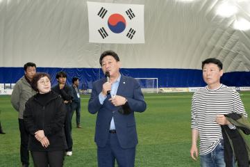 순천·진주시의회 의원연수에 따른 격려 방문