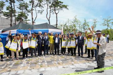 사용후핵연료 건식저장시설 추가증설 반대를 위한 양남주민 격려