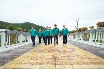 문화도시위원회 현장방문(경주 라원_예술창작소 부지)