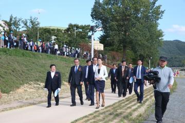 신평천 생태 하천 준공식