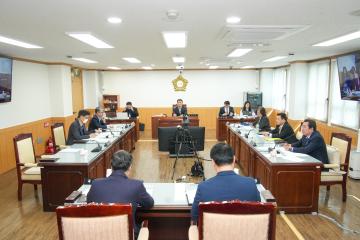 제289회 경주시의회 임시회 중 제1차 문화도시위원회