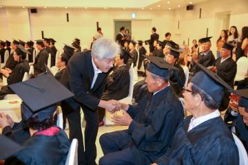 제1회 경주노인대학 졸업식