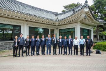 중국 난핑시 당서기 환영오찬