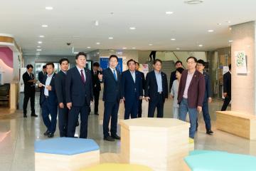 경북교육청, 경북도의회 방문(경주시의회의장,부의장,상임위원장)