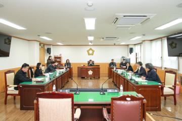 문화도시위원회 간담회