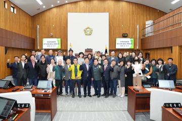 현곡면 이장협의회 내방