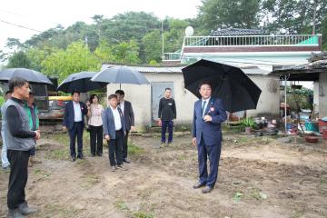 지역사회보장협의체 사랑의 집수리 격려 방문