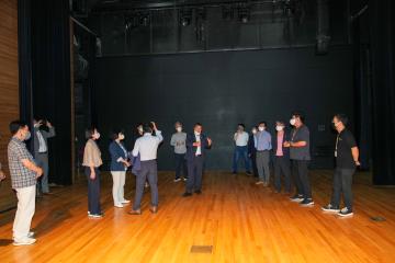 문화도시위원회 현장방문(예술의전당,  경주지역건축사회)