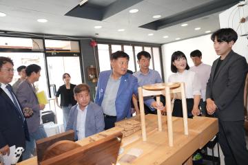 제276회 경주시의회 제1차 정례회 중 행정사무감사 현장방문(경제산업위원회)