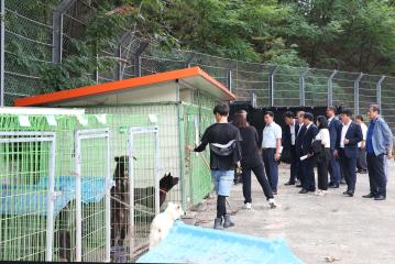 경주 동경이 사육장 현장 방문