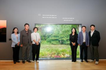 바람의 건축가 이타미 준 기획전 기념식