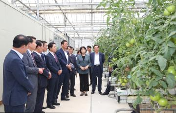 토마토재배농가 방문