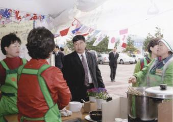 경주한국의술과떡잔치2007격려방문 