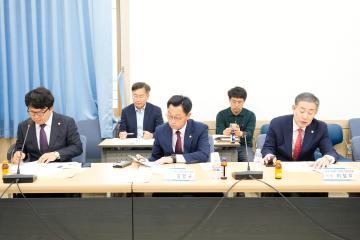 경제산업위원회 간담회및 현장 방문(고령농어업인 은퇴연금 지원조례등)