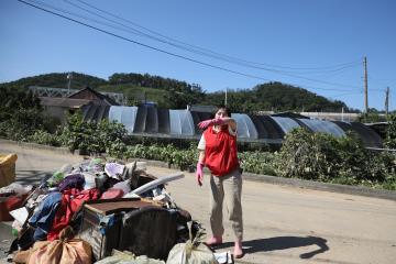 제11호 태풍'힌남노'피해복구 현장(내남 전포1길)