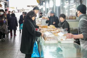 설맞이 전통시장 및 사회복지시설 방문