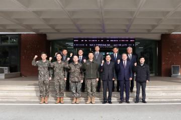 제50보병사단↔경주시 군 장병 위문품 전달 및 MOU 체결