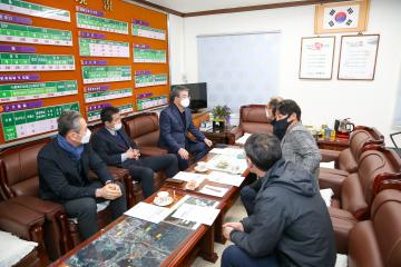 경주시의회 신년 황남동 현장 방문