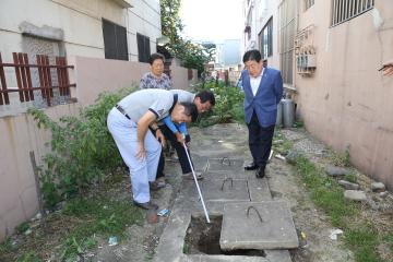 상하수도 관련 민원현장 방문