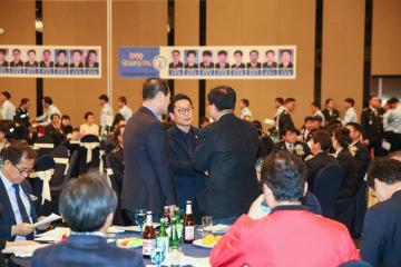 경북자율방범연합회 회장단 이.취임식