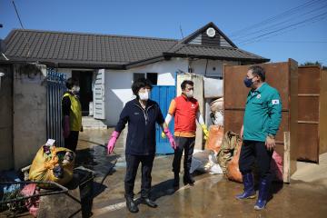 제11호 태풍'힌남노'피해복구 현장(내남 전포1길)