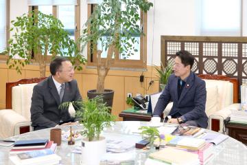 신임 건강보험지사장 방문