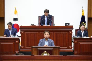 제8대 전반기 의회운영위원장 당선 인사말씀