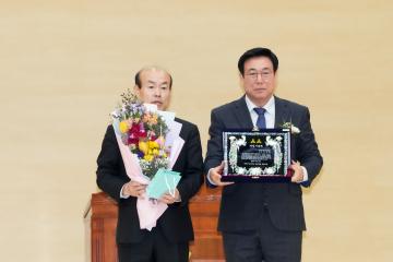 경주중고등학교 총동창회 회장단 이⦁취임식