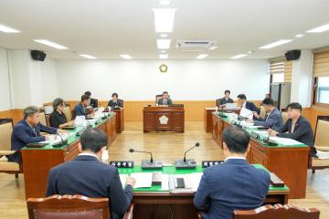 제291회 경주시의회 정례회 폐회 중 제1차 의회운영위원회 및 2025 의원연구단체 운영 심의위원회