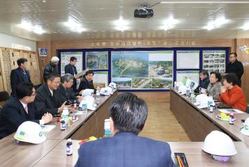 신화랑 풍류체험벨트(화랑마을) 조성지 현장방문