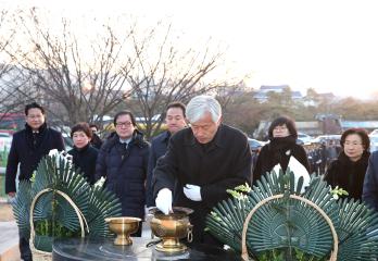 2018년도 신년 임란의사 참배
