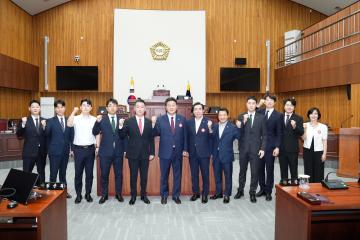 경주청년회의소 회장단 내방,   iM 뱅크 (대구은행) 김태형 경북동부본부장 내방